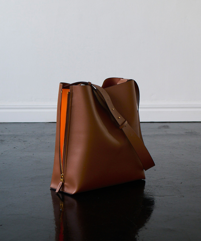 【関税込み】ROA ベージュ Dry リップストップ バッグ ROPÉ(ロペ) / 【E'POR】【A4対応】 Y BAG Shoulder L（サイド