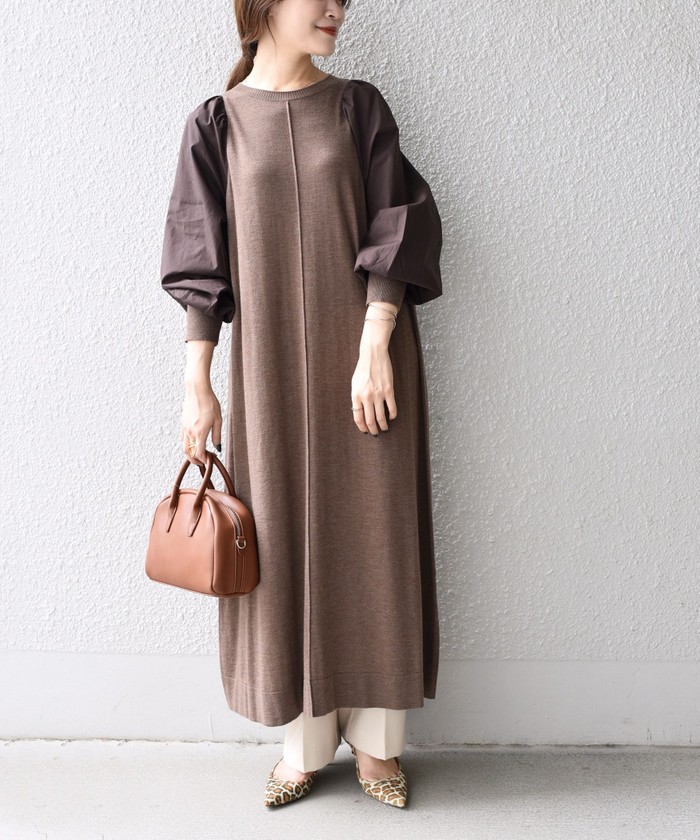 最新の激安 SHIPS シップス 布帛コンビニットワンピース ilam.org
