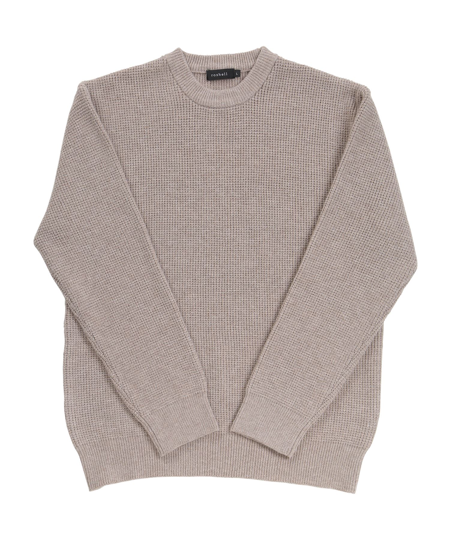 ジギーズショップ JIGGYS SHOP ワッフルクルーニット / ニット ジギーズショップ JIGGYS SHOP ワッフルクルーニット / ニット
