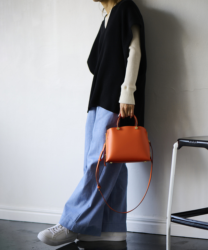 セール】 【E'POR】 Y BAG Mini（サイドジップミニショルダー