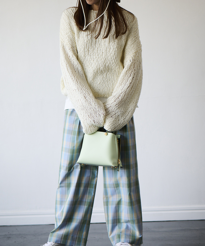 E'POR】Y BAG Mini（サイドジップミニショルダーバッグ