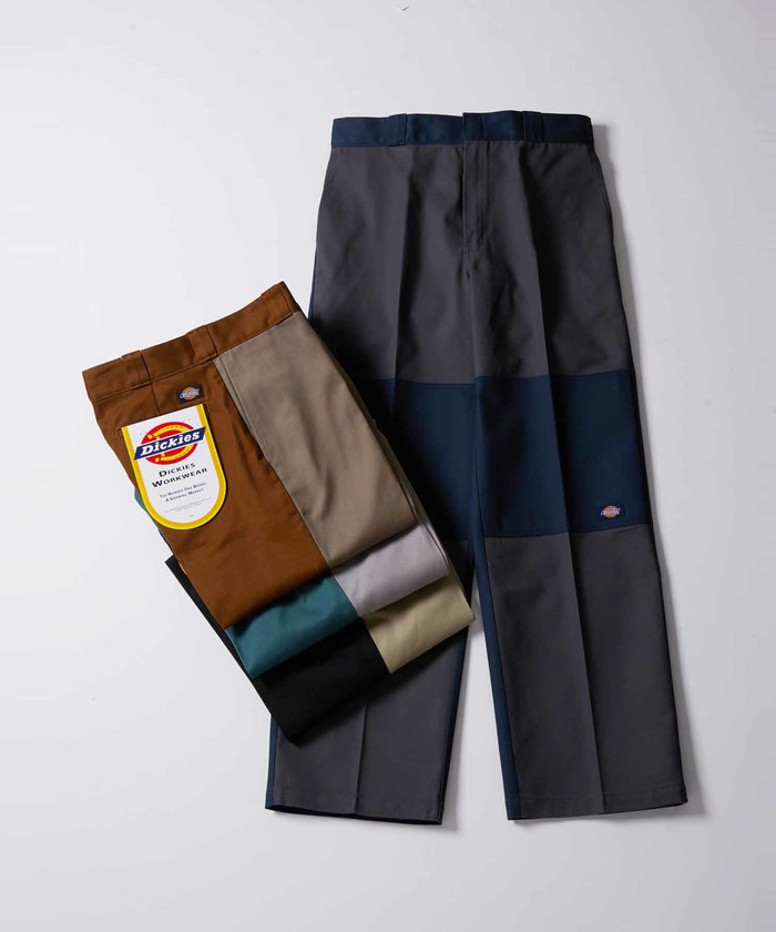 Dickie's/ディッキーズ 別注】カラーブロック ダブルニー