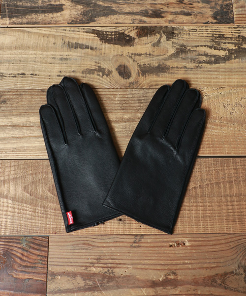 クーポン】【Levi's/リーバイス】 ゴートレザーグローブ/手袋
