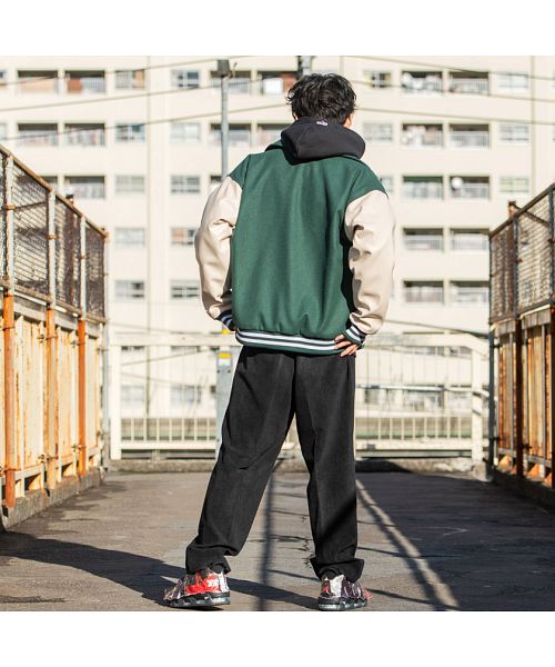 SILVER BULLET 『CavariA/キャバリア』牛革襟付きライダース SILVER BULLET｜CavariA WライダースJKT | Rakuten Fashion(楽天