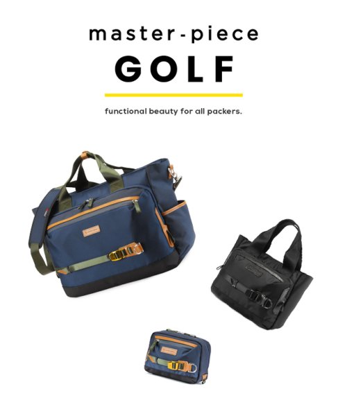 マスターピース ゴルフ カートバッグ ラウンドバッグ トートバッグ メンズ 日本製 B5 Master Piece Golf Mspc Mpgf マスターピース Master Piece D Fashion