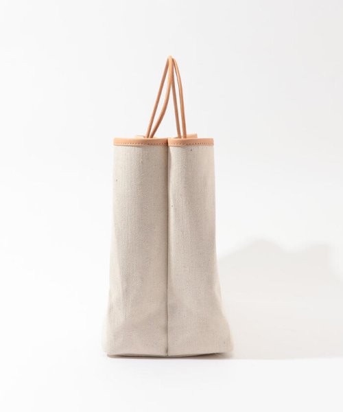 【WEB先行予約・別注】AMIACALVA×TOMORROWLAND コットンリネンキャンバストートバッグ
