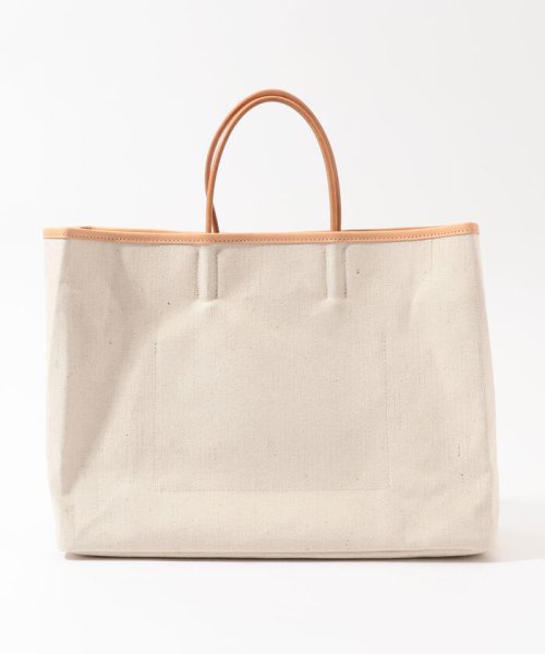 【WEB先行予約・別注】AMIACALVA×TOMORROWLAND コットンリネンキャンバストートバッグ