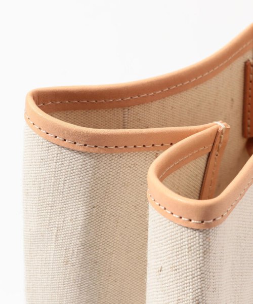 【WEB先行予約・別注】AMIACALVA×TOMORROWLAND コットンリネンキャンバストートバッグ