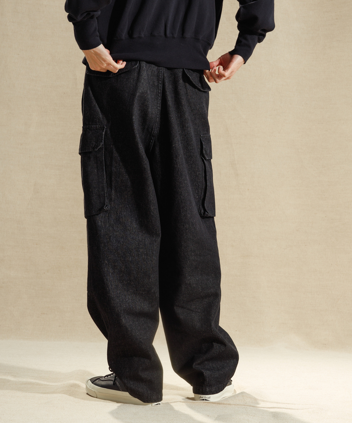 ERL】UNISEX SKULL CARGO PANTS WOVEN | AYIN