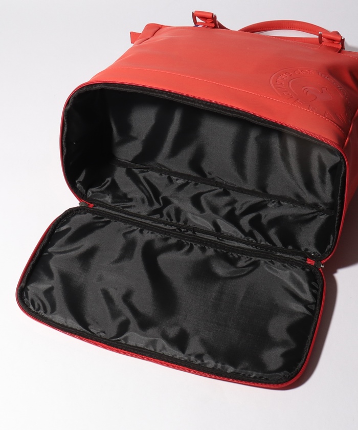 クーポン】【セール 30%OFF】シューズポケット二層式トート型