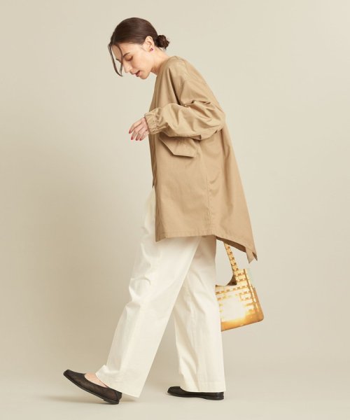 【WEB限定】by ※フィッシュテール ノーカラーコート －撥水加工－ ∴