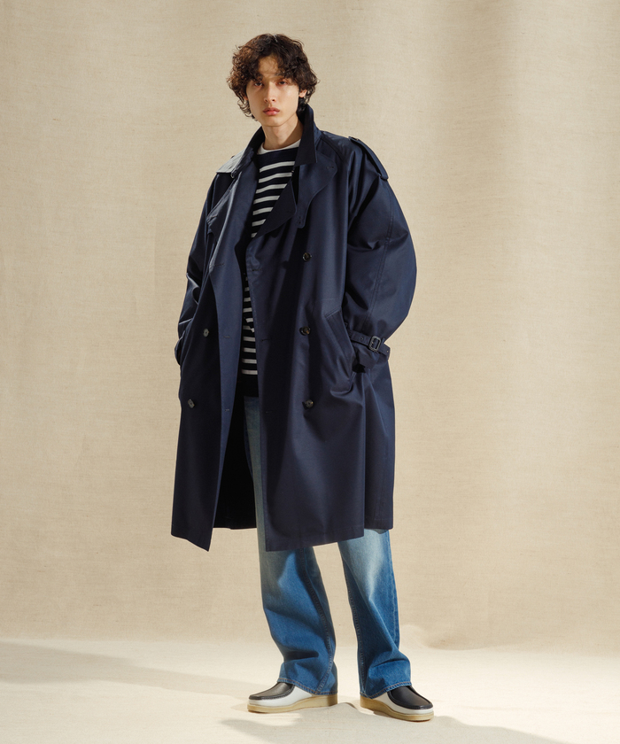 オーバーサイズ トレンチコート＆中綿ライナーセット/2点セット
¥29,480 オーバーサイズ トレンチコート/コート＆中綿ライナーセット/2点