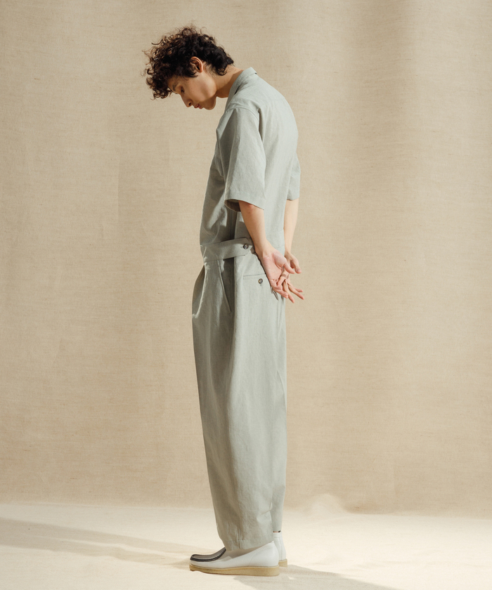 RIRANCHA】接触冷感 Jump Suits/オールインワン/イージーケア RIRANCHA】接触冷感 Jump Suits/オールインワン/イージーケア