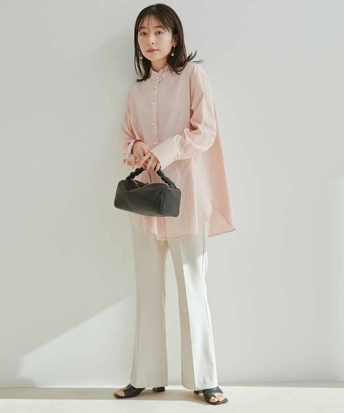 極美品♡BEARDSLEY ビアズリー 襟フリルブラウス 2024 ストライプ 2025年最新】BEARDSLEY レディース 長袖 シャツ・ブラウスの人気