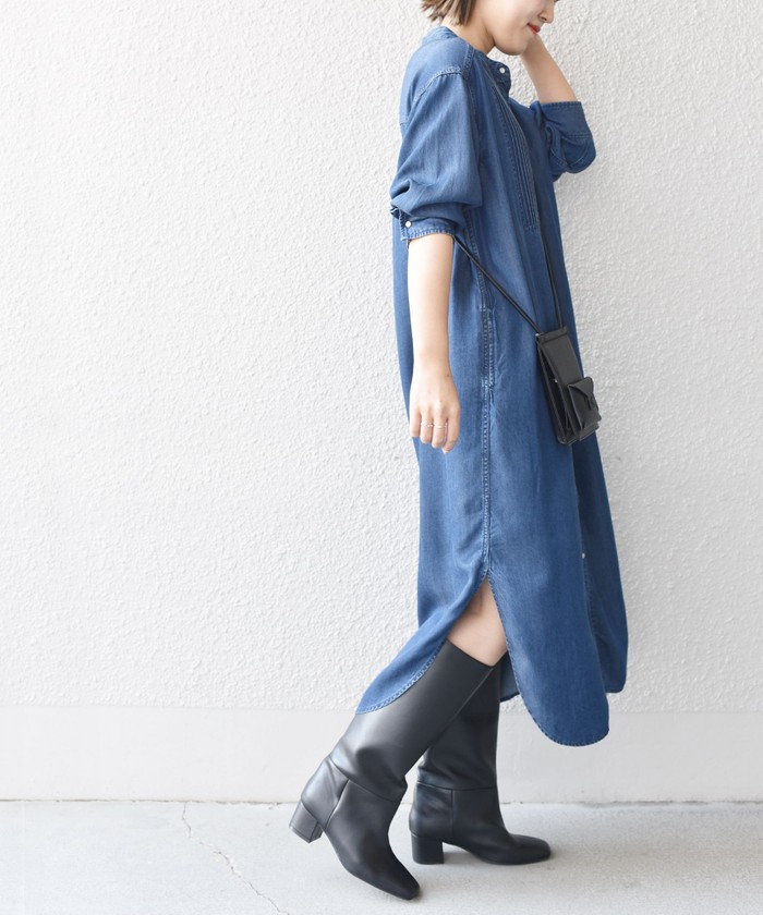 ペンちゃん様　美品　DIESEL シャツワンピース　デニムブーツ ペンちゃん様美品DIESEL シャツワンピースデニムブーツ