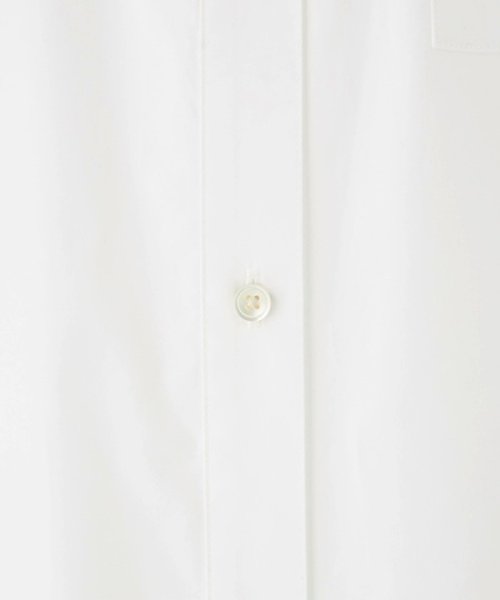 【WEB限定】［ XS /H148－155cm］タック スリーブ シャツ ワンピース ストライプ