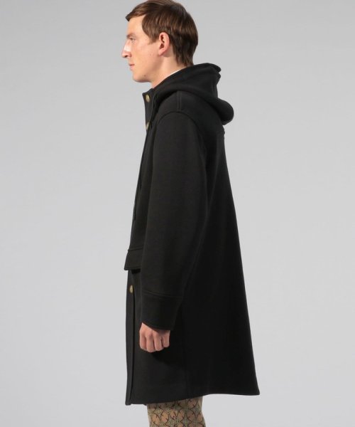 CABaN コットンカシミヤ フーデットコート