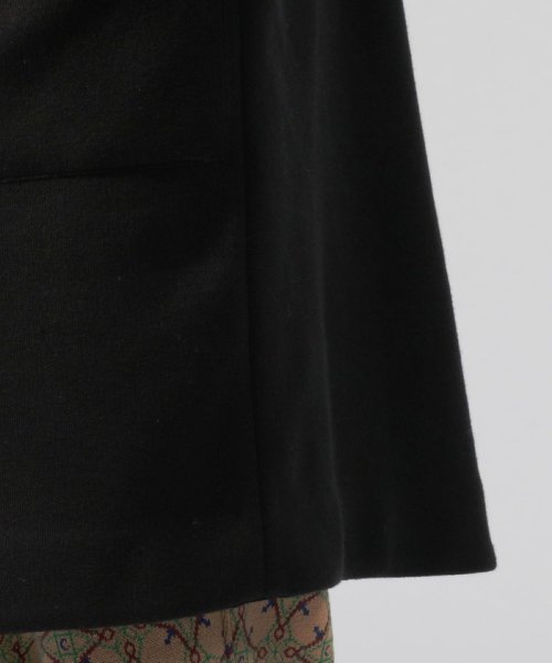 CABaN コットンカシミヤ フーデットコート
