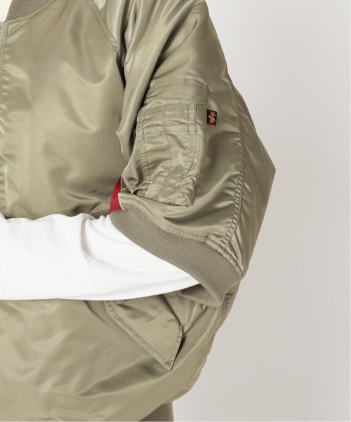 セール】【ALPHA INDUSTRIES × JS / アルファ】別注 半袖リバーシブルMA－1(504423013) |  ジャーナルスタンダード(JOURNAL STANDARD) - d fashion