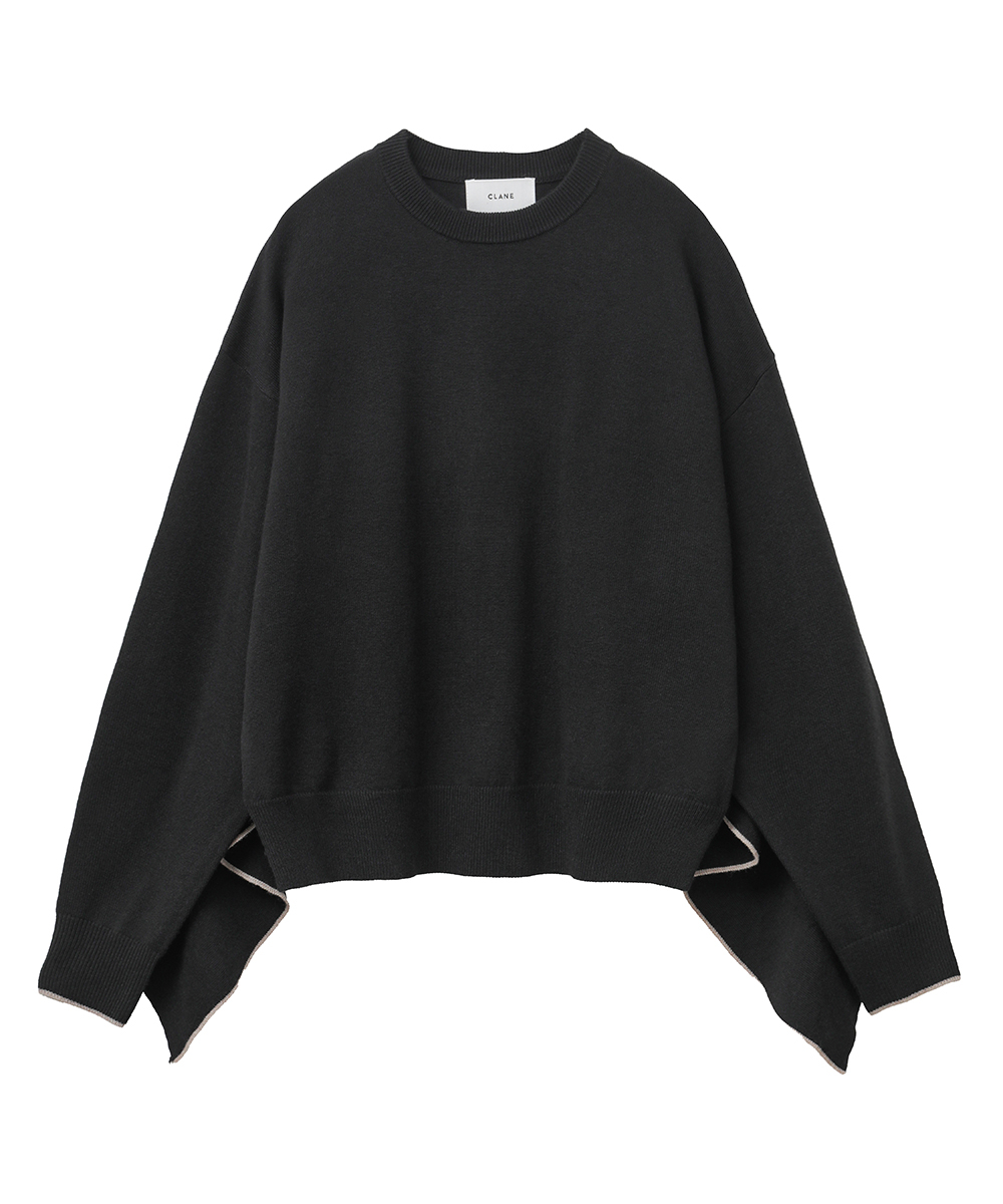 CLANE バックフリルタートルニットBACK FRILL TURTLENECK 松本恵奈のMUST BUY- CLANEのお気に入りアイテム紹介 “BACK