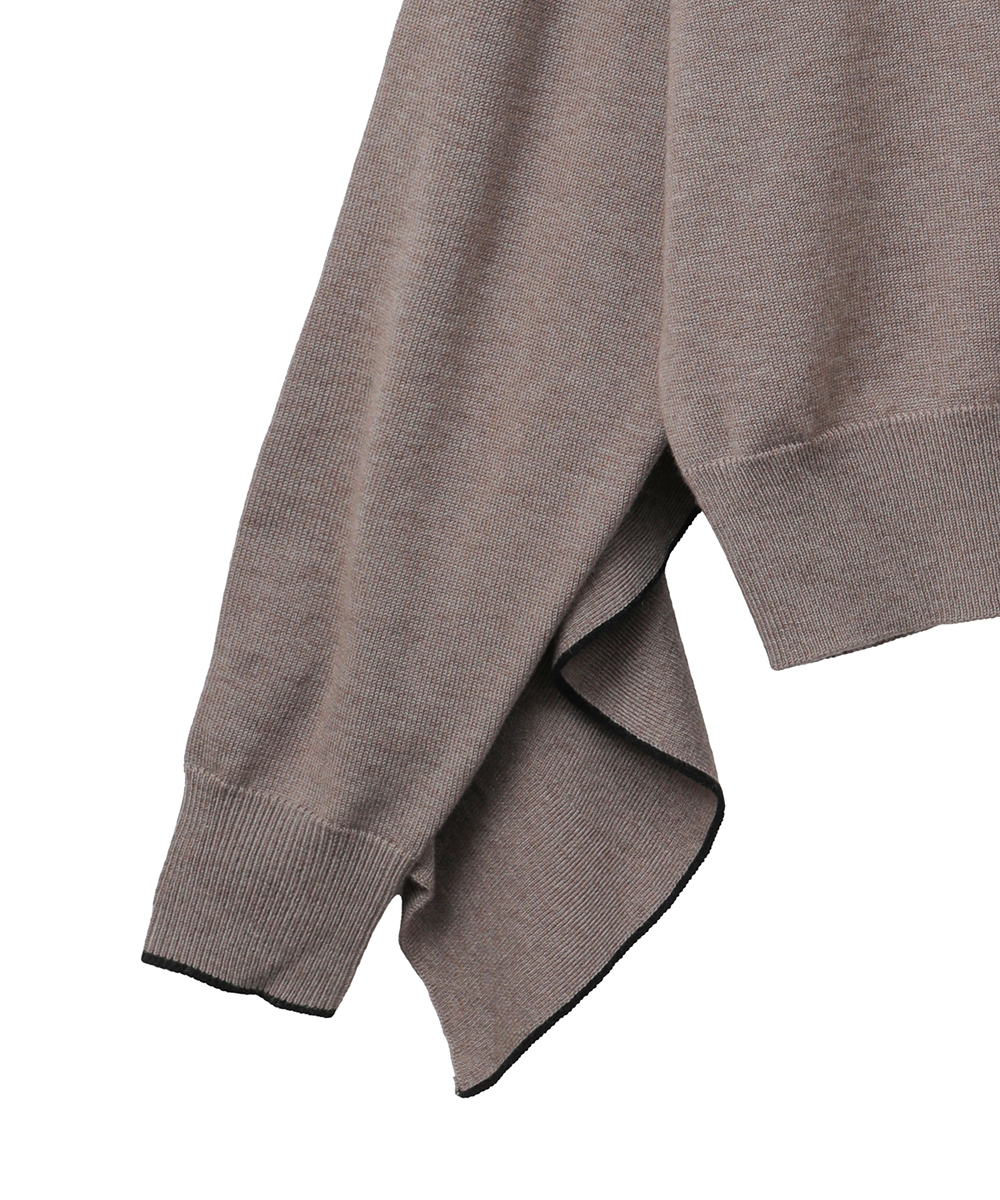 CLANE バックフリルタートルニットBACK FRILL TURTLENECK 松本恵奈のMUST BUY- CLANEのお気に入りアイテム紹介 “BACK