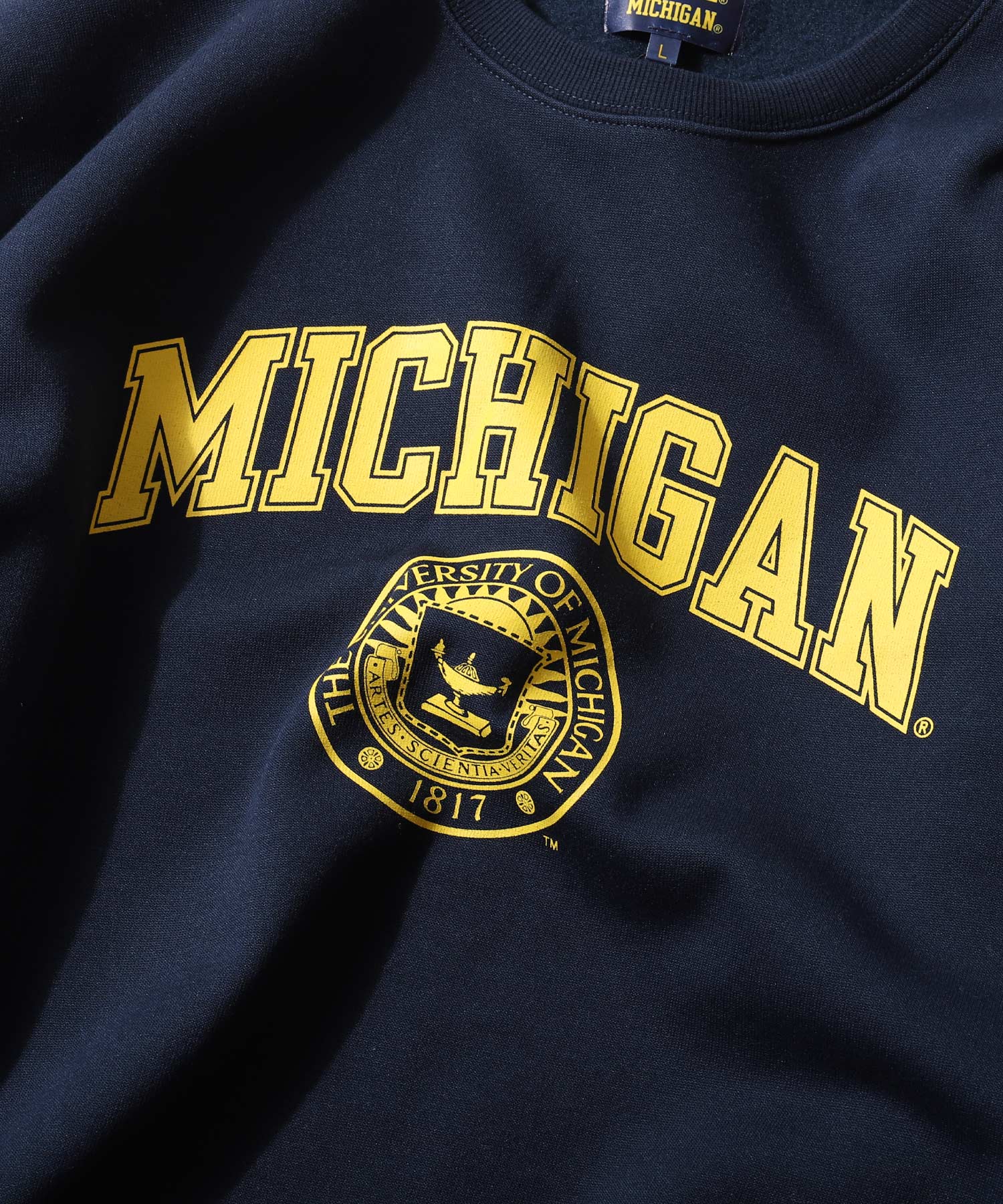 ジップファイブ ZIP FIVE MICHIGAN/カレッジロゴビック ジップファイブ ZIP FIVE MICHIGAN/カレッジロゴビック