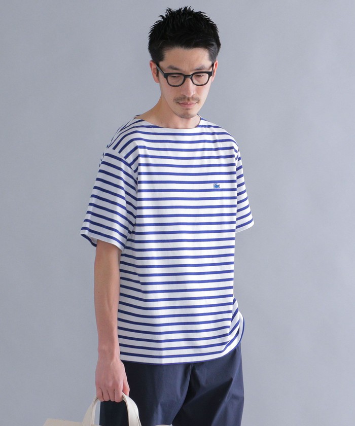 セール 20%OFF】【SHIPS別注】LACOSTE: カノコ バスク ボーダー