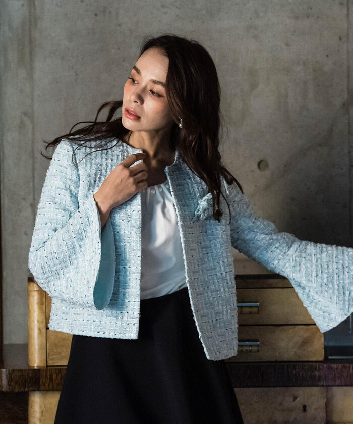 ブランド品 通販サイト セール 50%OFF】ビアッジョブルー ファンシー Blu Viaggio ジャケット・アウター