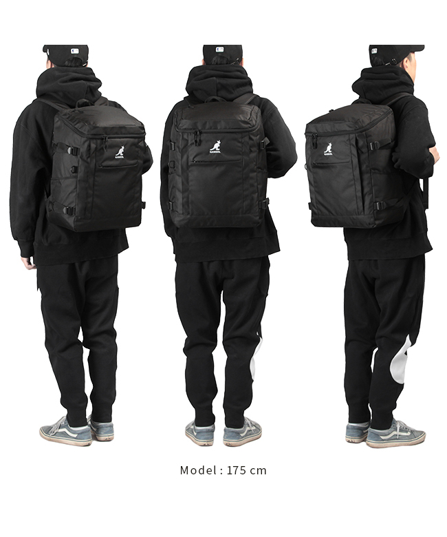 カンゴール リュック スクールバッグ 大容量 30L a3 カンゴール KANGOL カンゴール リュック 30L スクエア ボックス