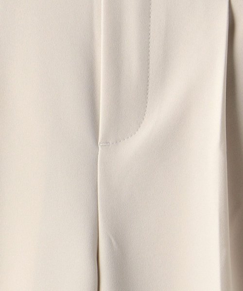 【WEB限定】［ XS /H148－155cm］パウドレ テーパード パンツ ナチュラル －ウォッシャブル・ストレッチ・防シワ－