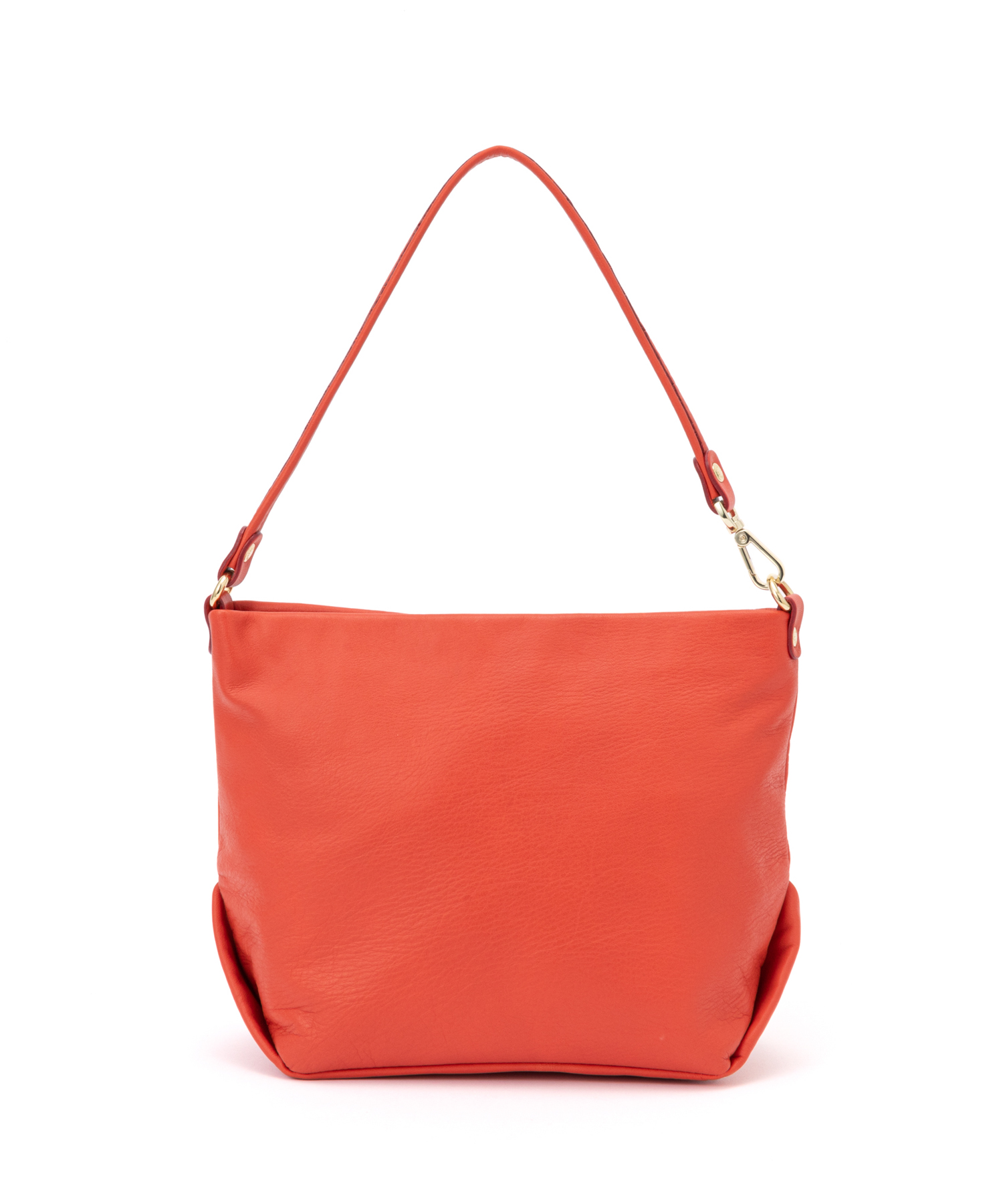 美品 russet ソフトレザー ワンショルダーバッグ シャンパン