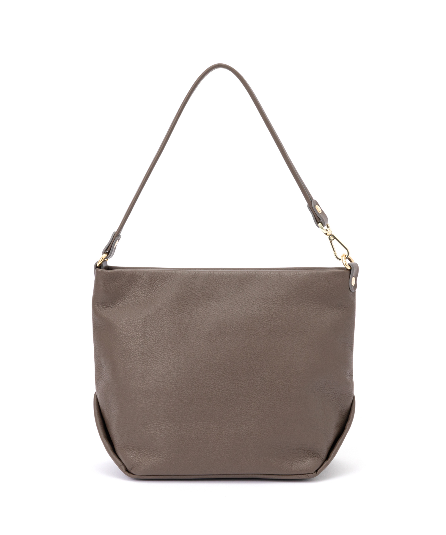 美品 russet ソフトレザー ワンショルダーバッグ シャンパン