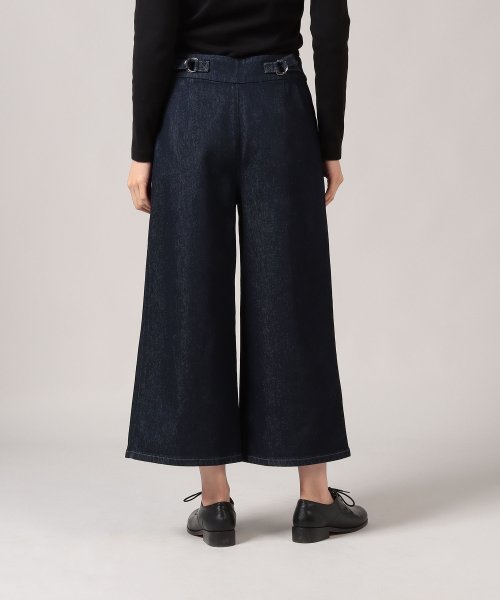 KA17 PANTALON デニムワークワイドパンツ