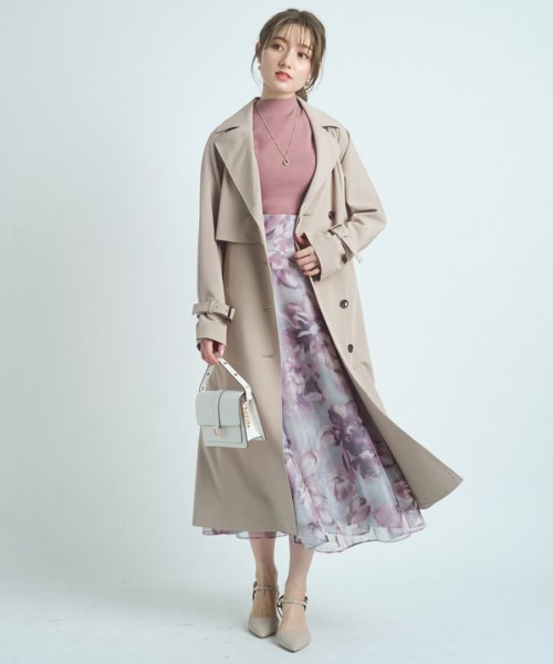 ケープ風トレンチコート アプワイザー リッシェ Apuweiser Riche D Fashion