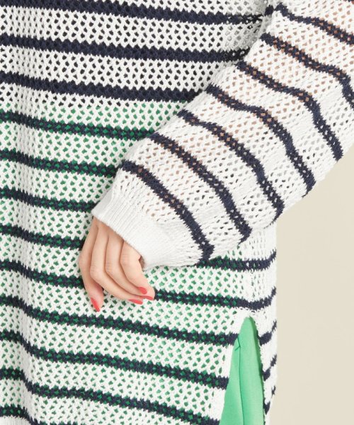 【WEB限定】by メッシュニットプルオーバー/インナー付き ∴