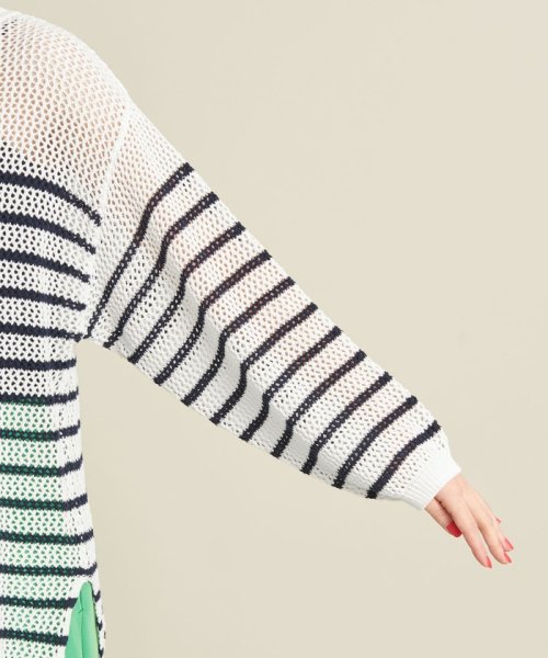 【WEB限定】by メッシュニットプルオーバー/インナー付き ∴