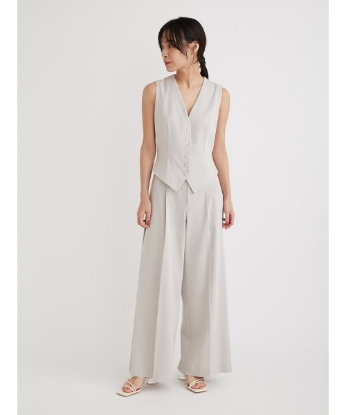 バックレスベストオールインワン
