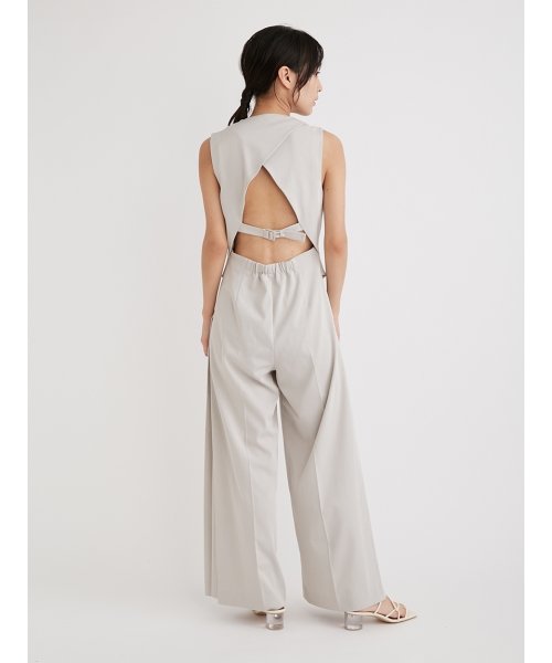 バックレスベストオールインワン