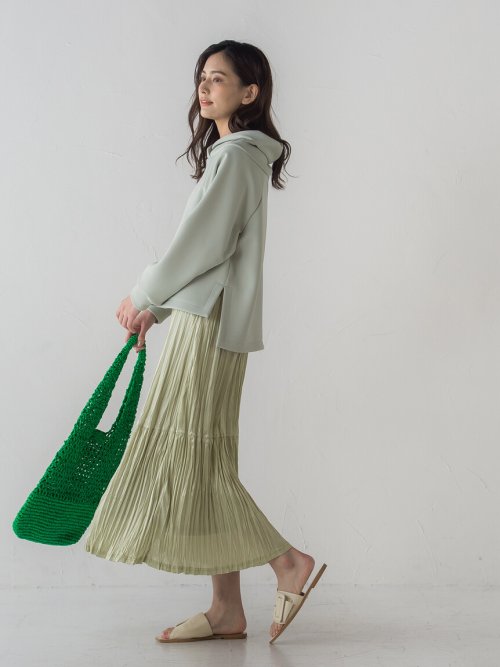 【socolla】ラグラン抜けエリプルオーバー≪洗濯機で洗える≫