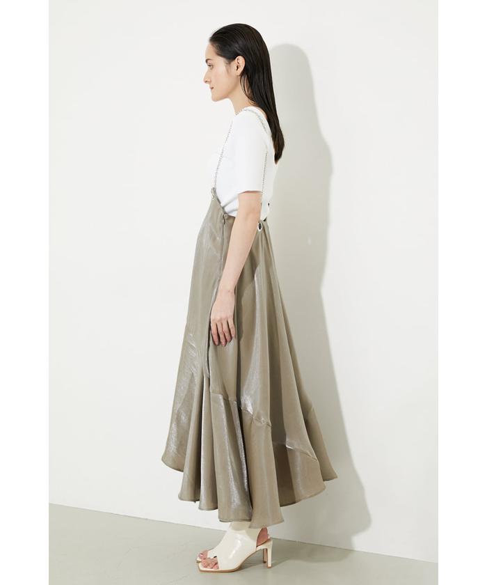 セール 50%OFF】チェーンサスペンダーグロスフレアSK（2