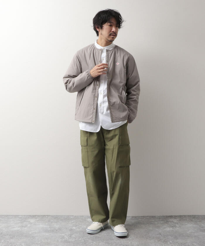 DANTON/ダントン】INSULATION JACKET プリマロフト #DT-A0129 DANTON/ダントン】INSULATION JACKET プリマロフト #DT-A0129