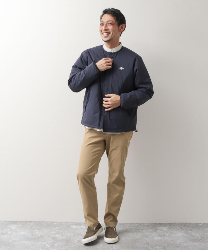 DANTON/ダントン】INSULATION JACKET プリマロフト #DT-A0129 DANTON/ダントン】INSULATION JACKET プリマロフト #DT-A0129