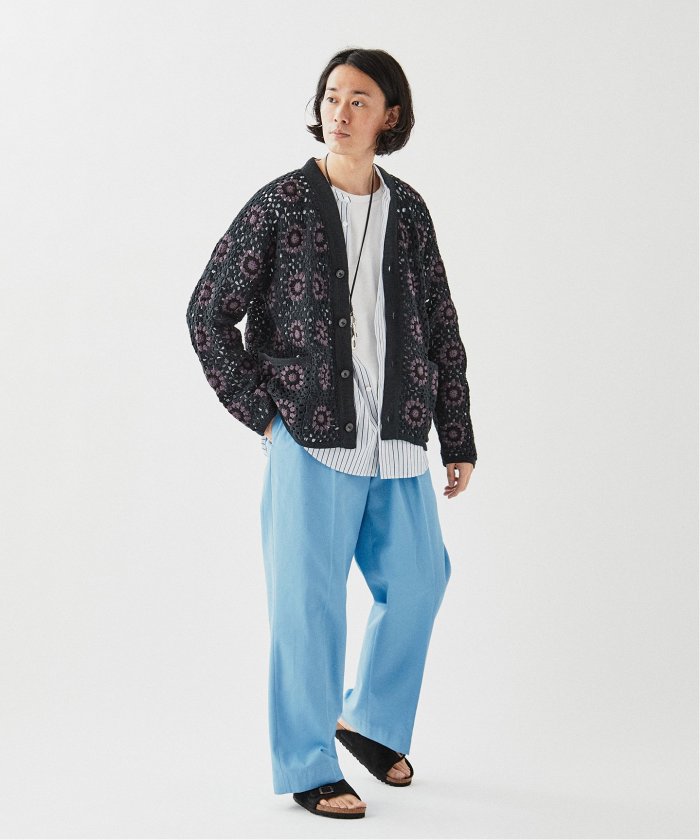 予約》クロシェニット カーディガン