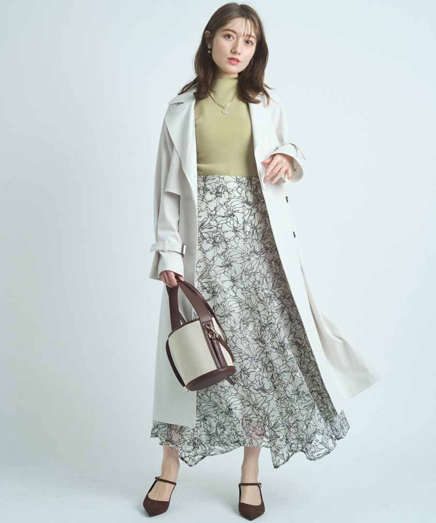 爆買い新作 アプワイザーリッシェ ケープ風 トレンチコート asakusa.sub.jp