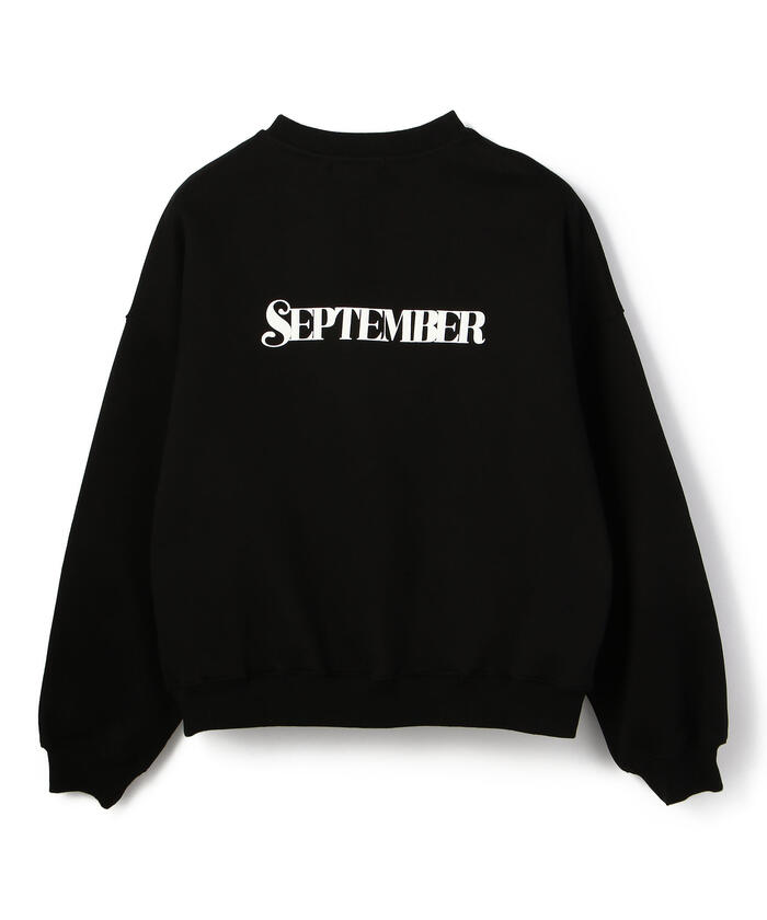 September/セプテンバー/SMILE SWEAT TOP/スマイルロゴスウェット - パーカー