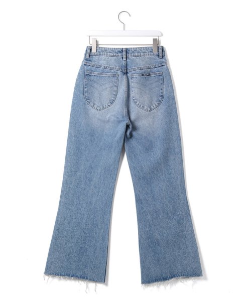【ROLLA'S】EASTCOAST CROP FLARE LARA BLUE ORGANIC