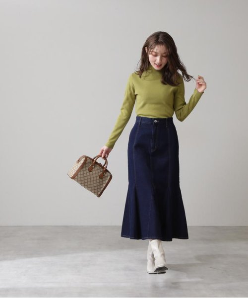 マーメイドデニムスカート S Size Line エヌナチュラルビューティベーシック N Natural Beauty Basic D Fashion
