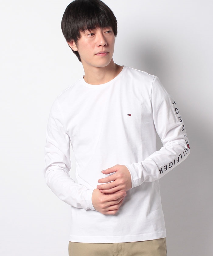 クーポン】【オンライン限定】ショルダーロゴロングスリーブTシャツ