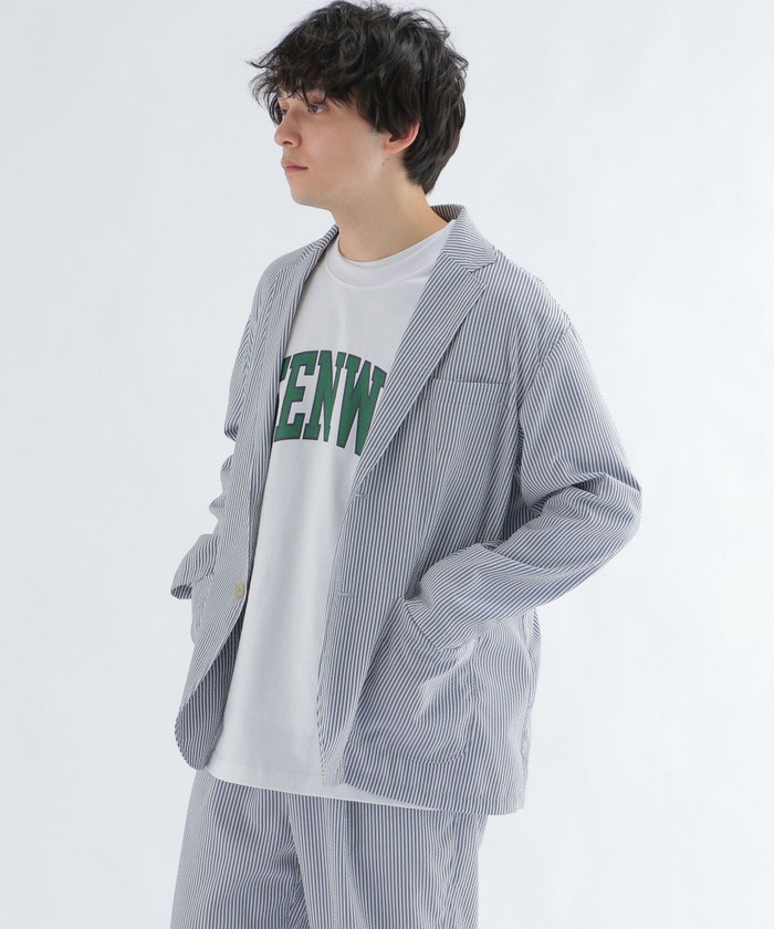BEAMS F（ビームスF）NEW EASY LEOMASTER シアサッカー
