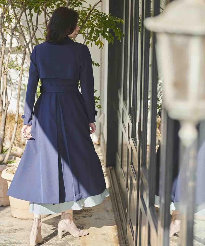 ダブルクロストレンチコート(504497101) | AND COUTURE(AND ダブルクロストレンチコート(504497101) | AND COUTURE(AND